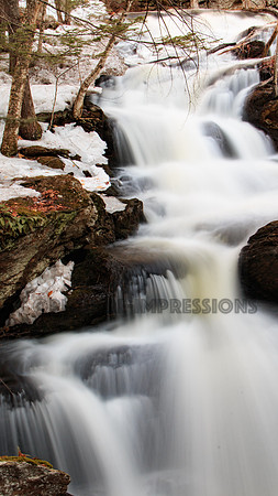 Garwin Falls in February, Wilton, NH